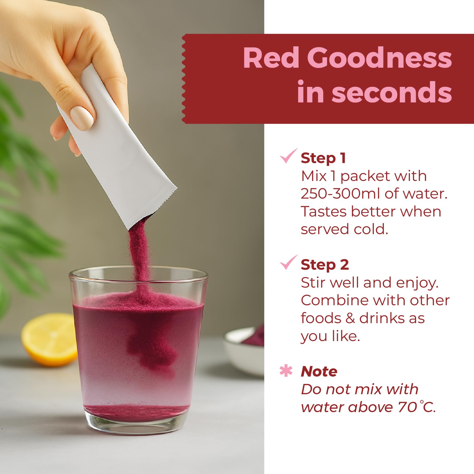 No additives or artificial ingredients label