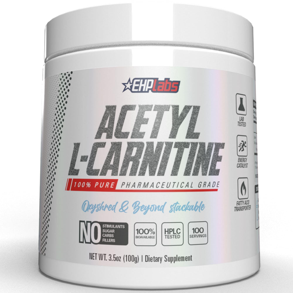EHP Labs Acetyl L-Carnitine Powder – Brain Health, Energy & Heart Supp ...