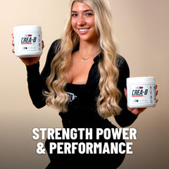 Vegan-friendly and gluten-free CREA-8 creatine monohydrate
