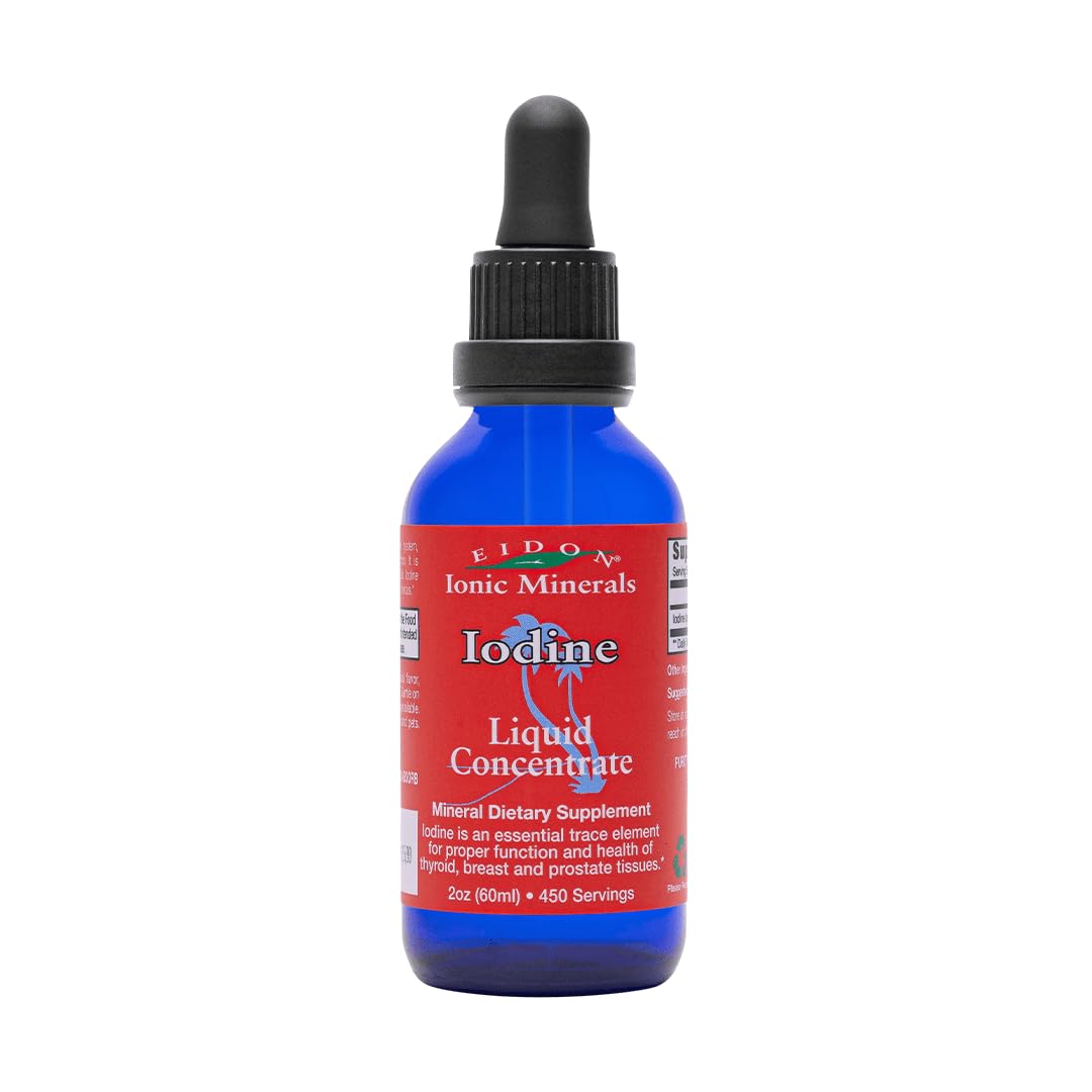 Eidon Ionic Minerals Potassium Iodide 2 oz bottle
