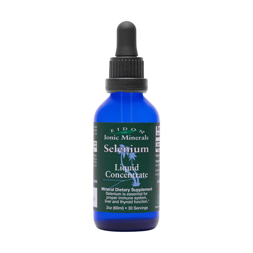 Bottle of Eidon Ionic Minerals Selenium Drops 2 oz