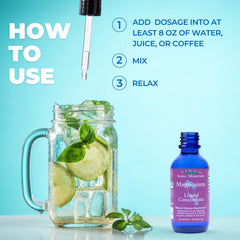 Pouring magnesium drops into water