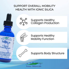 Front view of Eidon silica bottle and packaging