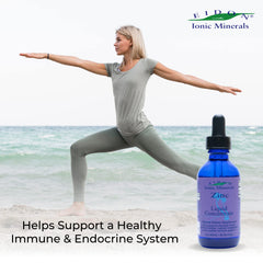Lifestyle image showing healthy adults and kids using zinc supplement