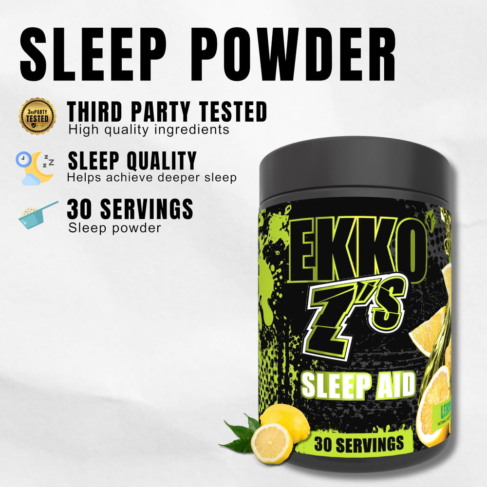 Prepared Lemonade flavor sleep support drink ready to consume