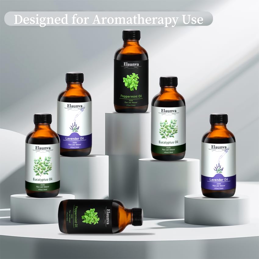 Eucalyptus essential oil diffuser with Elaunva bottle