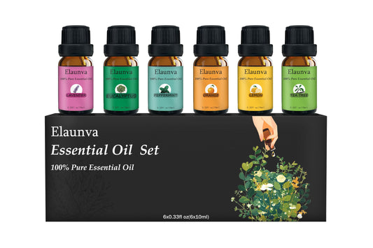 Tea tree essential oil 10ml bottle in Elaunva set