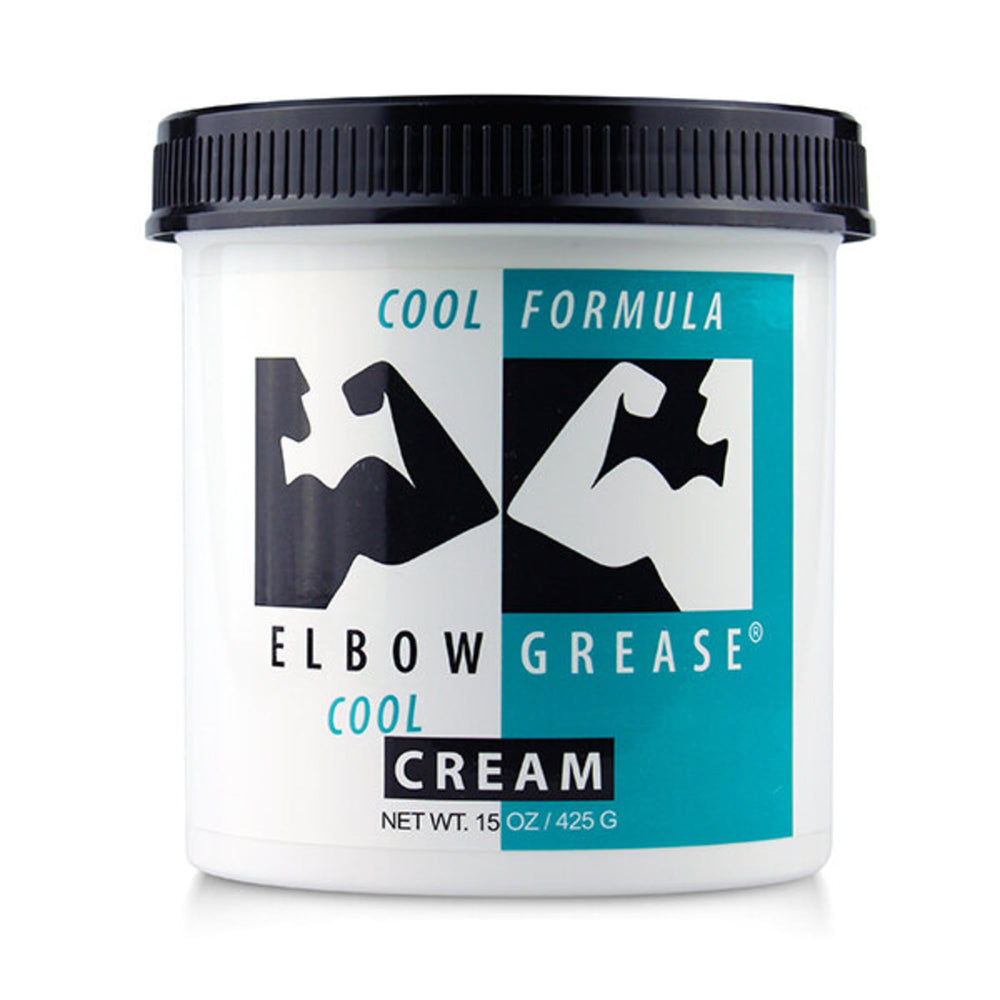 Elbow Grease Cool Massage Cream 15 oz front view