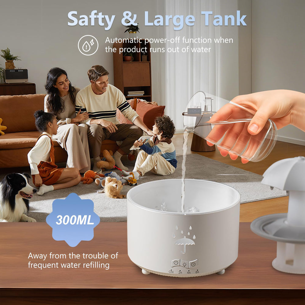 Elcxsla diffuser 300ml tank reduces refills during evenings