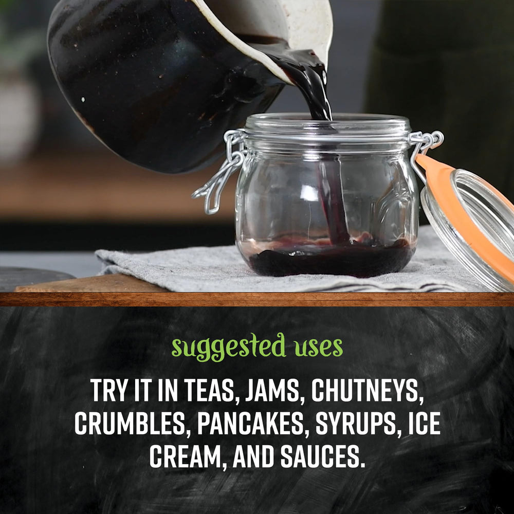 Dried elderberries with robust and tangy flavor for immune support