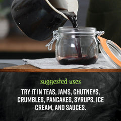 Dried elderberries with robust and tangy flavor for immune support