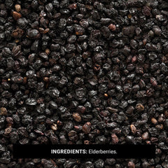 Elderberries used to make syrups and desserts