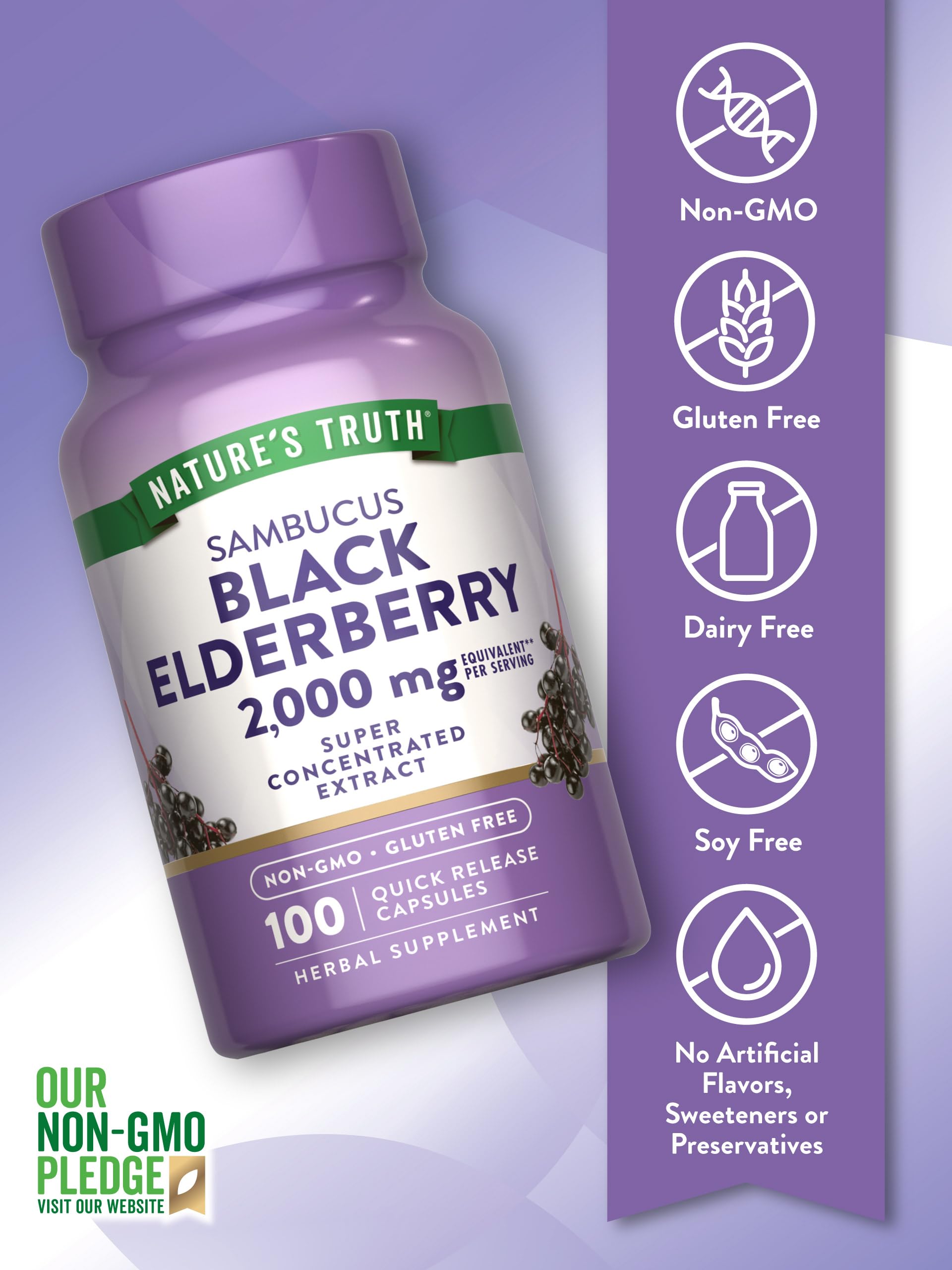 Capsules inside the bottle showcasing quick-release design