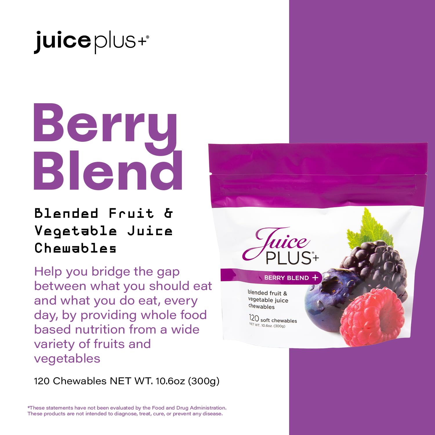 Soft chews with elderberry and cocoa ingredients