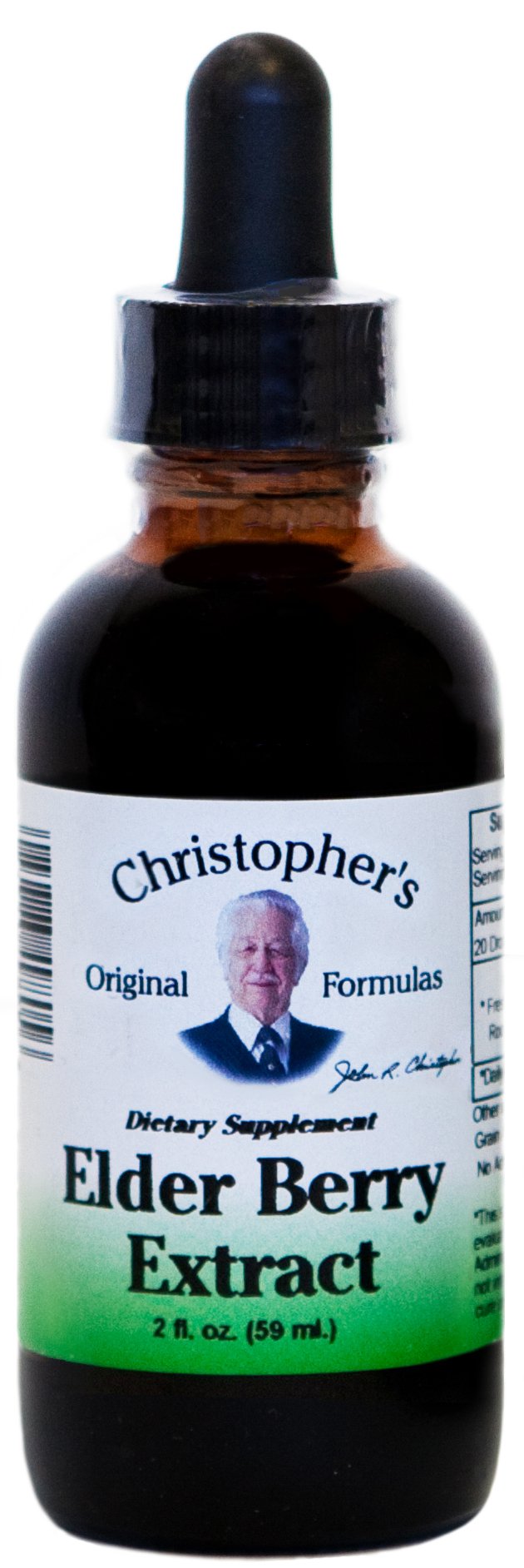 Dr. Christopher Elder Berry Extract 2 oz bottle front view