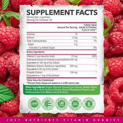 Kids-friendly serving suggestion with Raspberry Elderberry Gummies