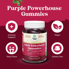 Vitamin C and Zinc gummy supplement packaging