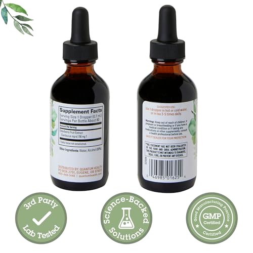 Dropper dispensing elderberry liquid extract 700mg per dose