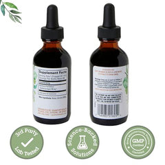 Dropper dispensing elderberry liquid extract 700mg per dose
