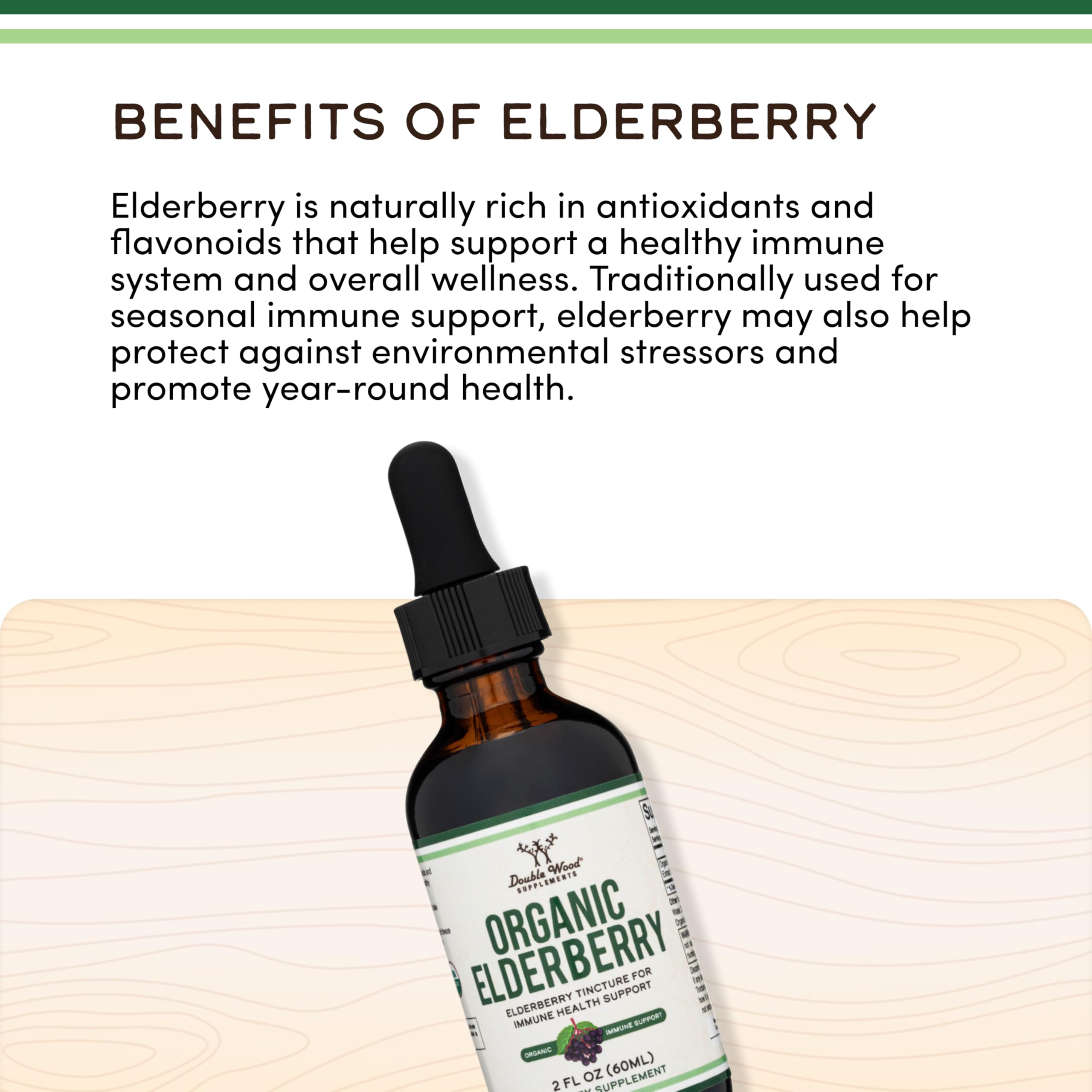 Ingredients overview for Organic European Elderberry Syrup