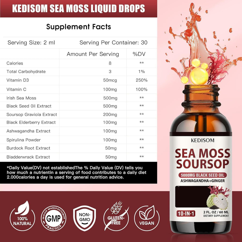 Elderberry with Vitamin C and D3 ingredients