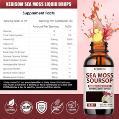 Elderberry with Vitamin C and D3 ingredients
