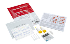 Contents included in Eldoncard Inc Blood Type Test Kit
