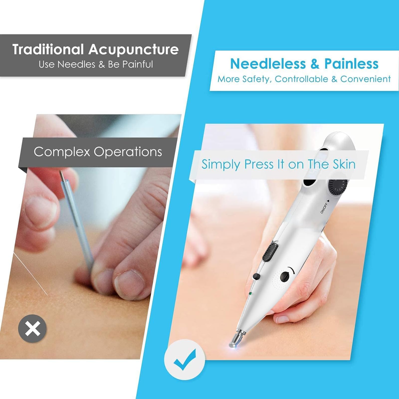 User manual with acupoint charts