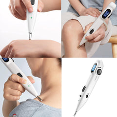 Compact portable acupuncture pen fits in a pocket