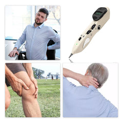 Front view of the Electronic Acupuncture Pen showing design