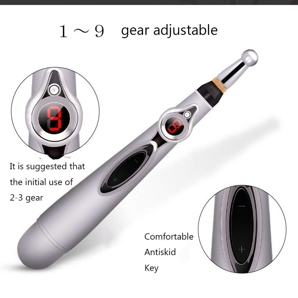 Meridian Energy Pen with Spheroidal massage head