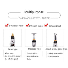 Close-up of 1-9 speed settings on the massager