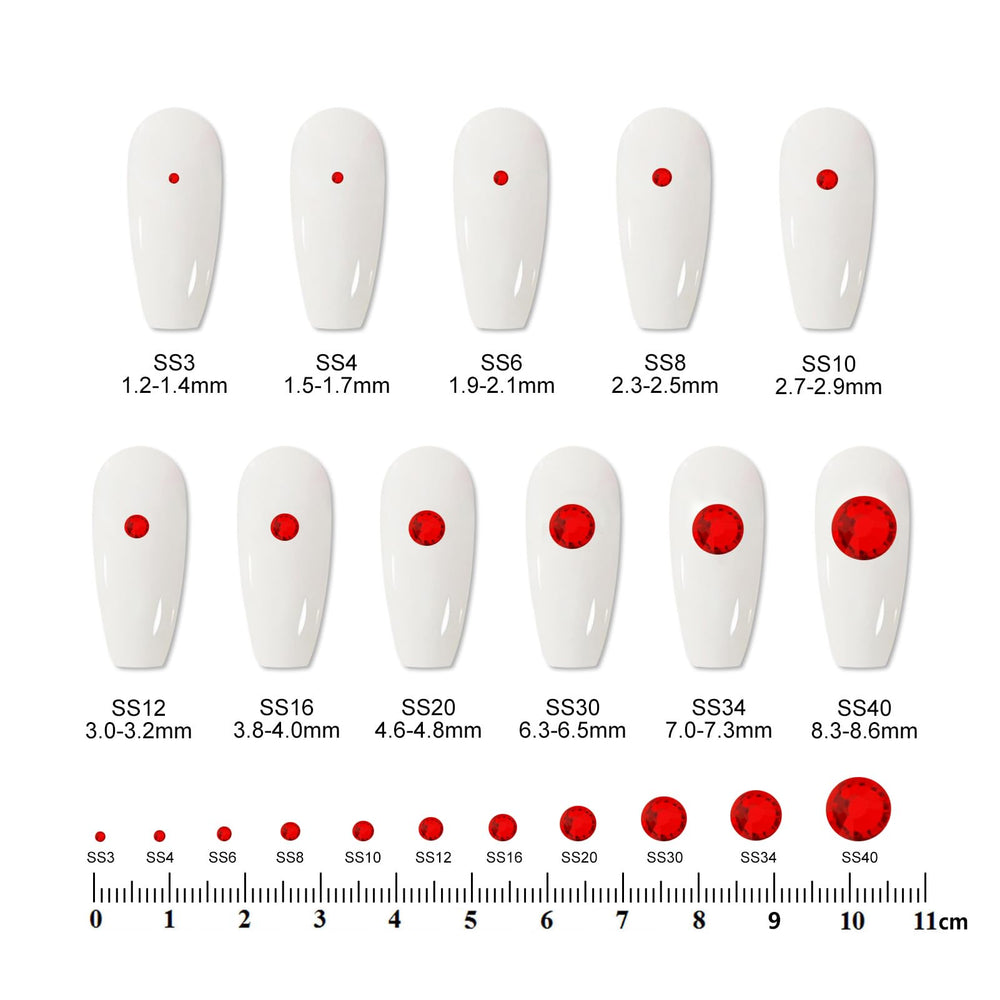 ELEEGEM rhinestones for shoes and bags add shimmer with reliable backing and easy glue-on use