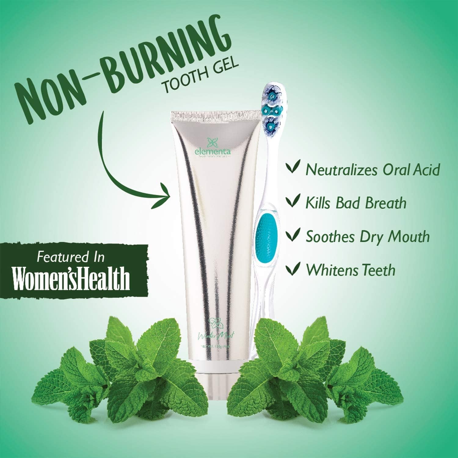 Fluoride-free toothpaste labeling and branding