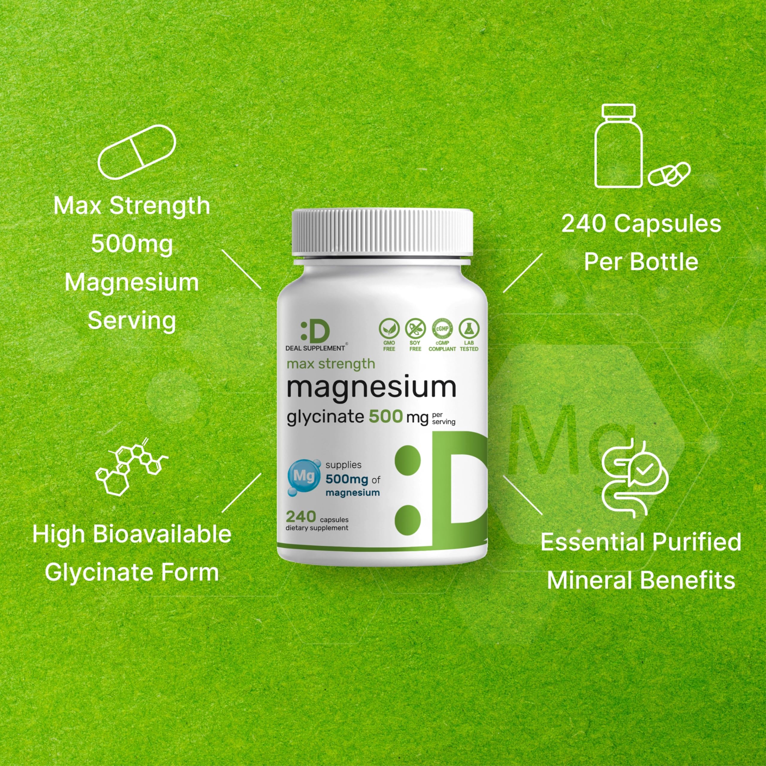 Graphic: elemental magnesium glycinate absorption