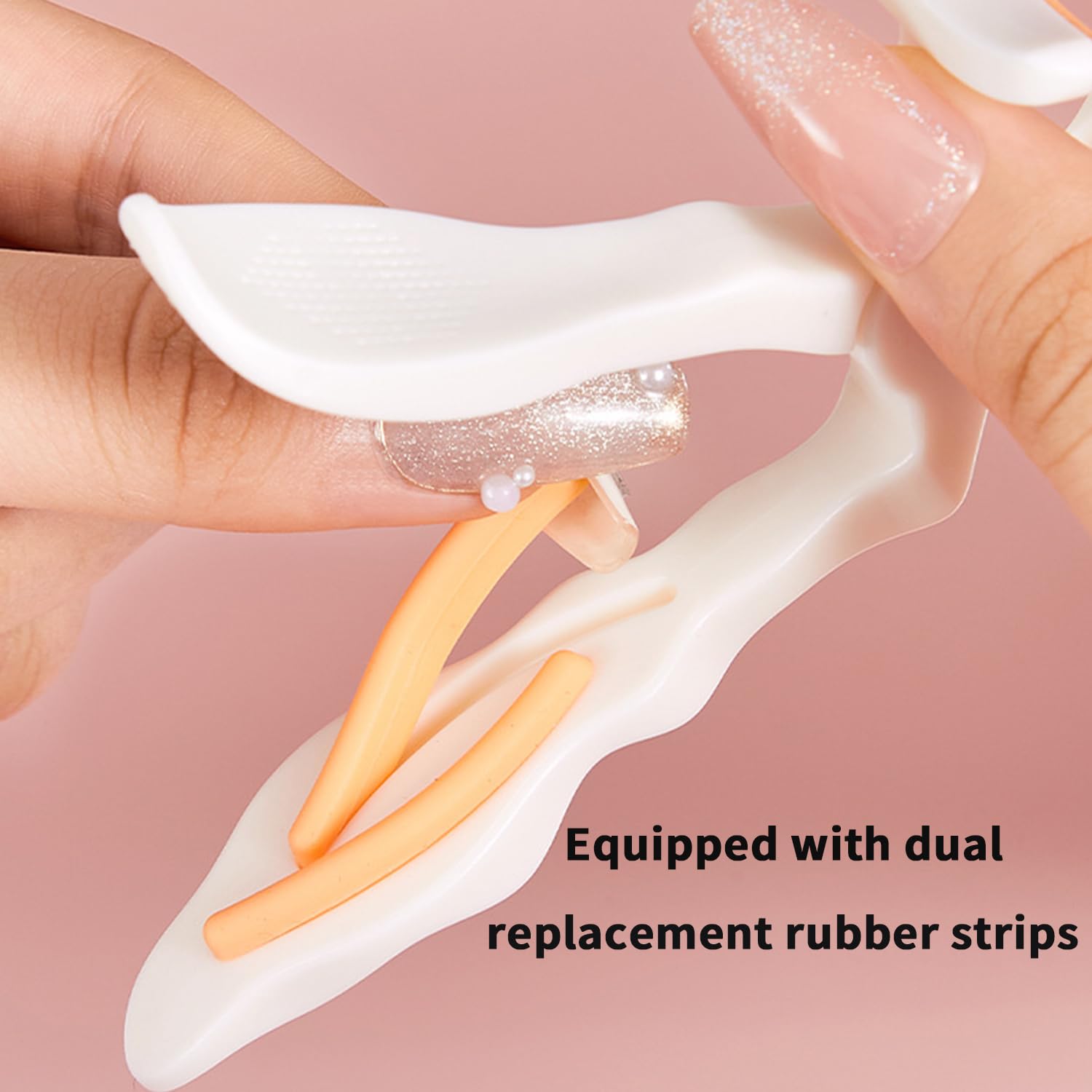 ELESDA open lash-area design aids precise lash alignment.