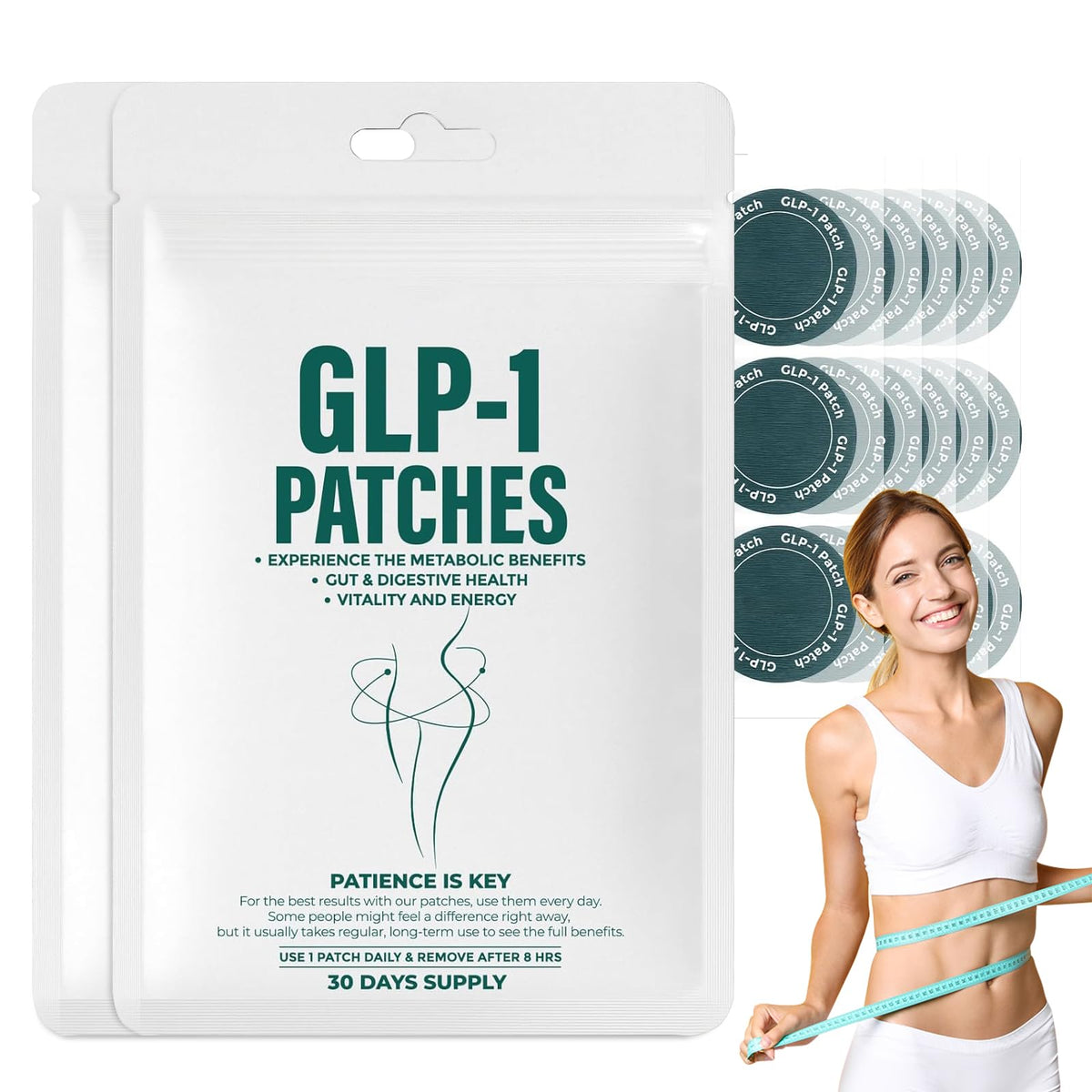 elesysy GLP-1 Patch packaging and label
