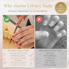 ELEVATED LÉGACY precision cuticle stick aids tidy nail prep.