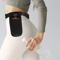 Bag hanging on wall or car interior with accessories