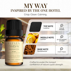 Eco-friendly packaging design for Eleven Drops diffuser oil