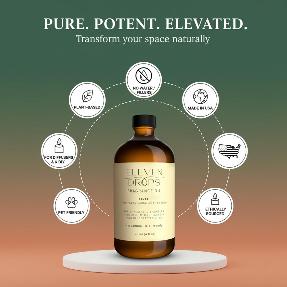 IFRA compliant Santal Aroma Fragrance Oil information