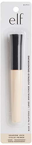 e.l.f. Shadow Lock primer applied on eyelid for vivid, durable eyeshadow.