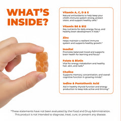 Gummies ready for daily routine for kids aged 4 and up