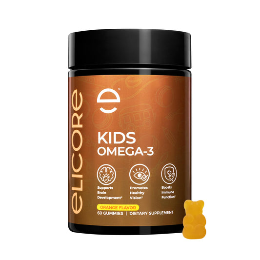 Hero image of ELICORE Kids Omega-3 Gummies bottle