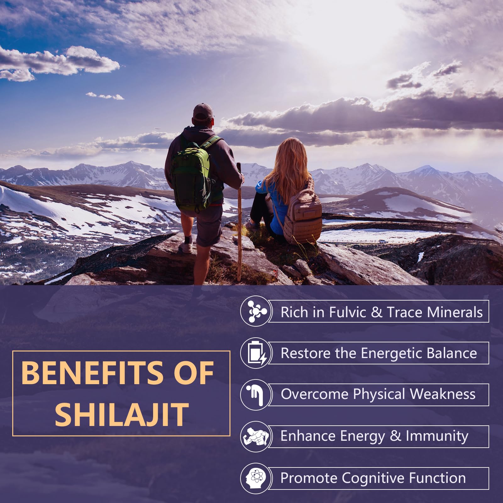 Close-up of dark Shilajit capsules