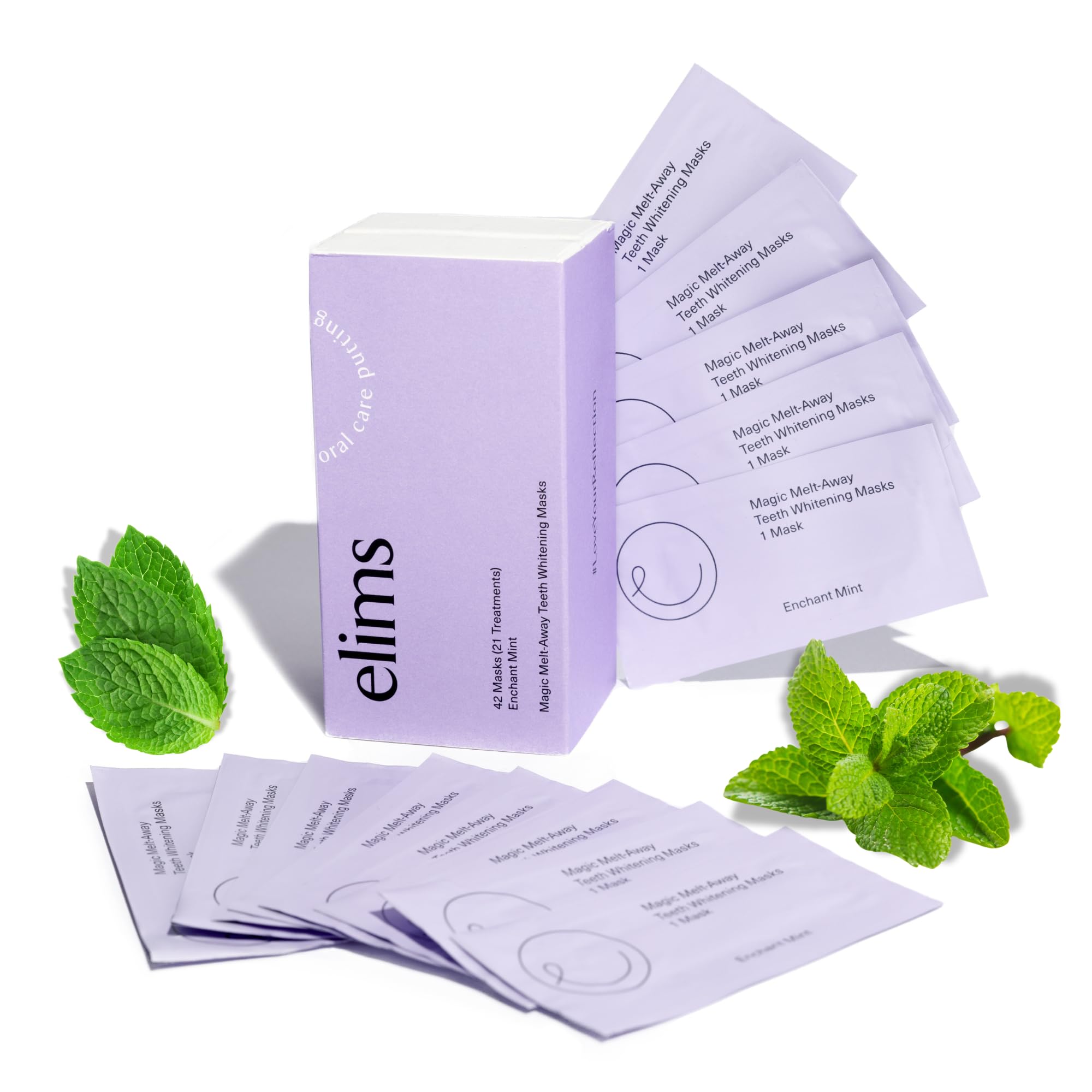 ELIMS Teeth Whitening Strips packaging