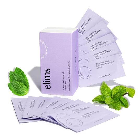 ELIMS Teeth Whitening Strips packaging