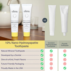 ELIMS toothpaste suitable for adults and kids
