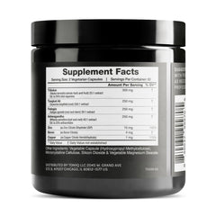 Close-up of ingredients and extracts used in Elite T Formula