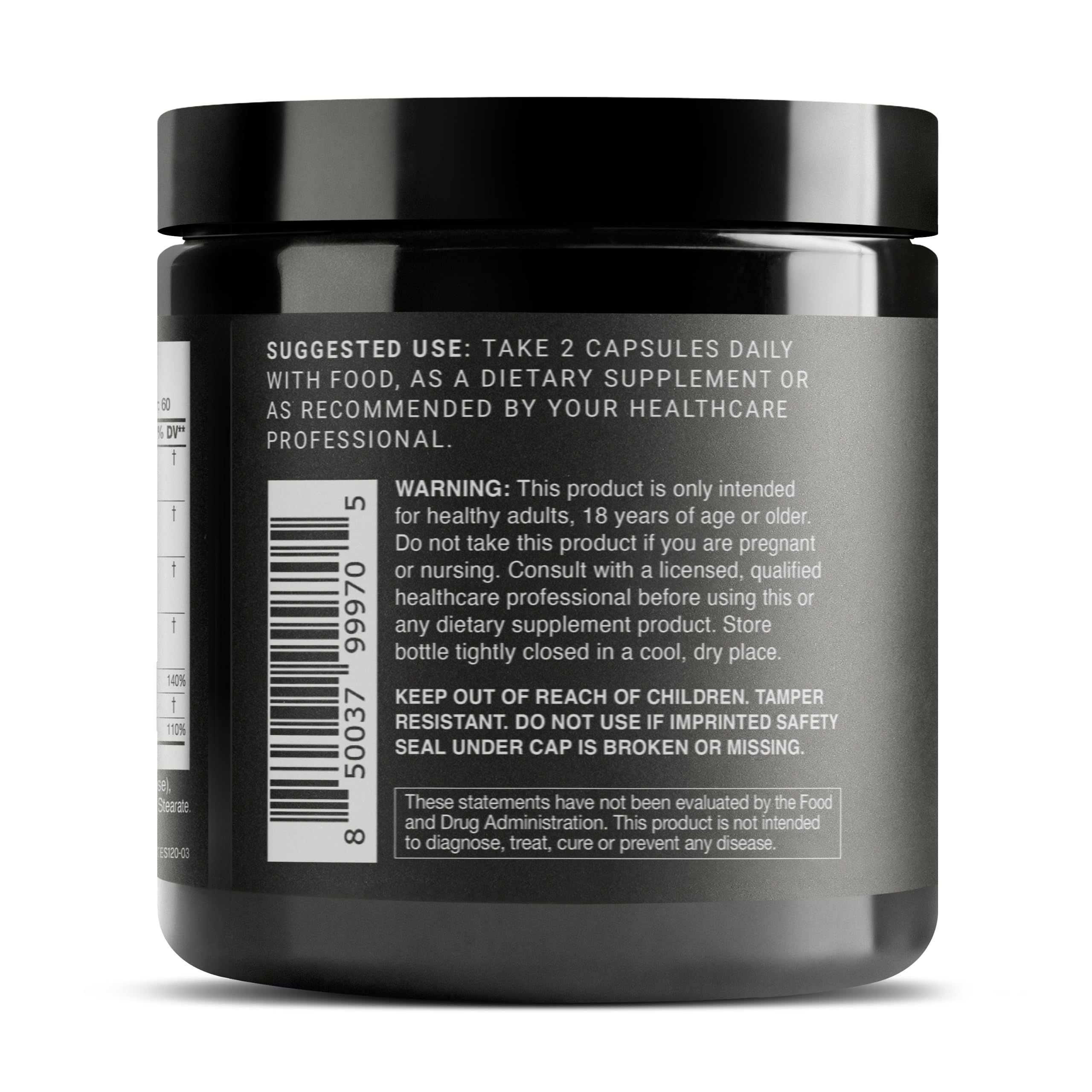 Third-party lab testing certificates for Elite T Formula